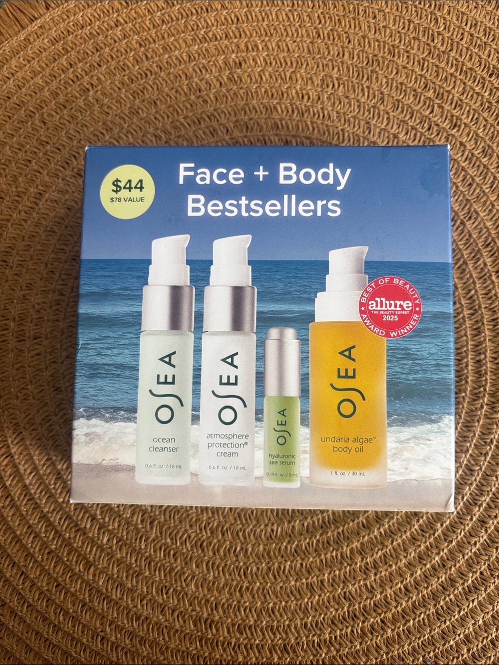 OSEA Face + Body Bestsellers Set — NEVER USED